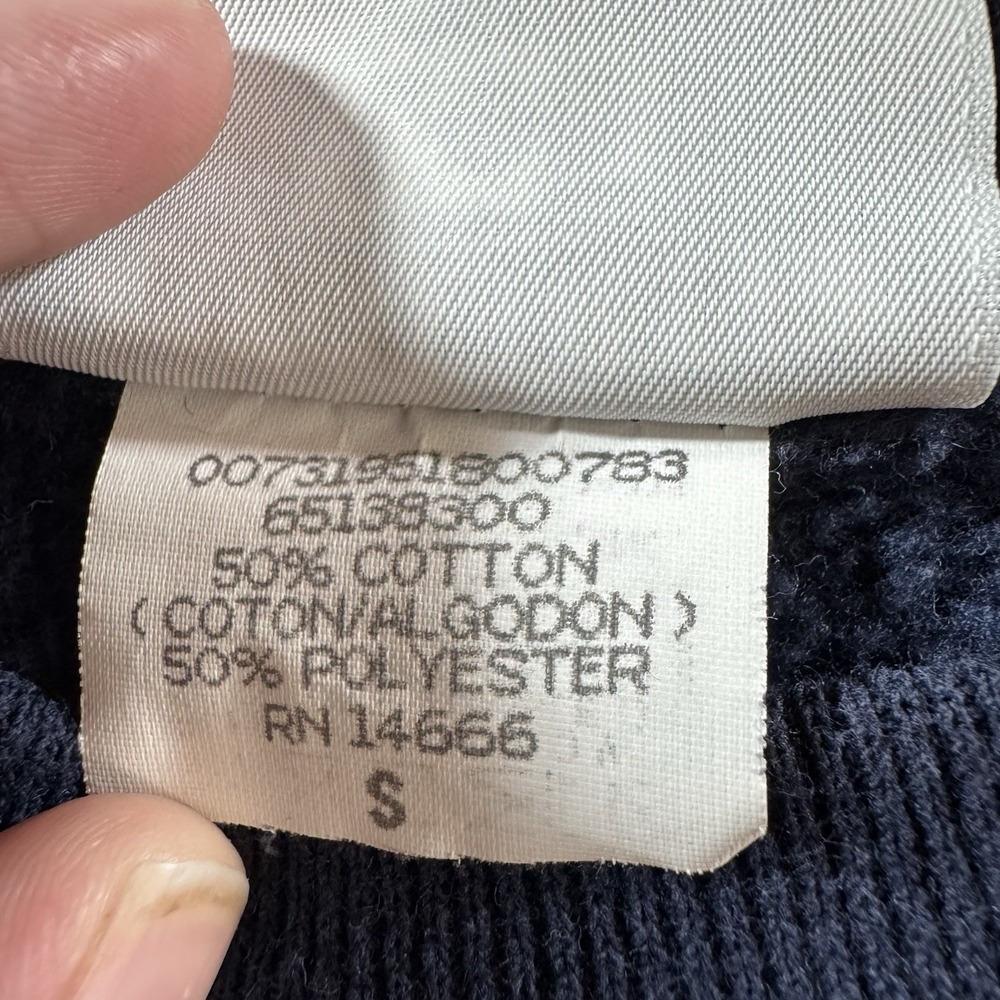 Vintage Figure Skating Sweatshirt Women's Small Blue Winter Olympics 90s USA VTG - Picture 5 of 7